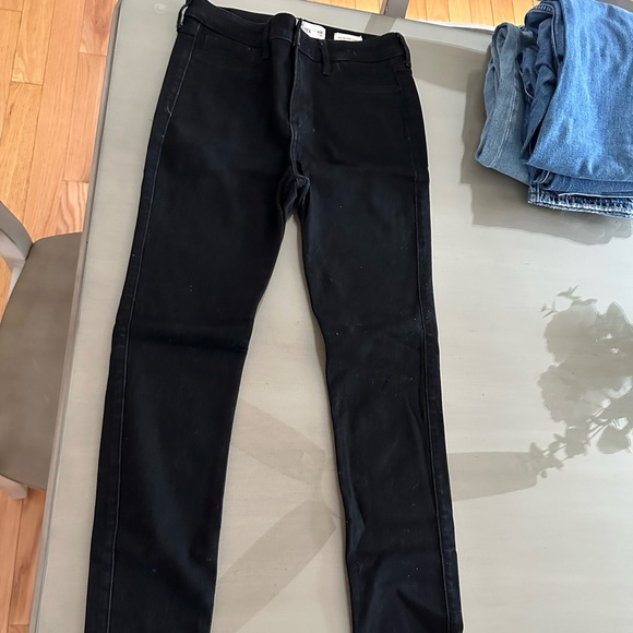 SOLD Hollister black skinny jeans - high waisted - Picture 1 of 3